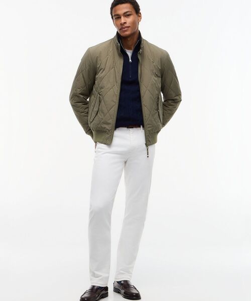 TOMMY HILFIGER(トミーヒルフィガー)の「パッカブル キルテッド ハリントン ブルゾン(その他アウター・メンズ・カーキ/ネイビー・SMALL/MEDIUM/X-LARGE/LARGE)」の15枚目の写真