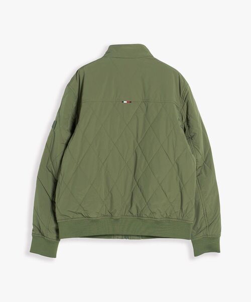 TOMMY HILFIGER(トミーヒルフィガー)の「パッカブル キルテッド ハリントン ブルゾン(その他アウター・メンズ・カーキ/ネイビー・SMALL/MEDIUM/X-LARGE/LARGE)」の11枚目の写真