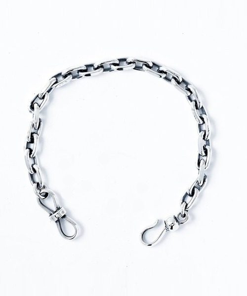 STUDIOUS(ステュディオス)の「【WAKAN SILVER SMITH】BN-063 Mebiusu hook bracelet (S)(ブレスレット・メンズ・シルバー・FREE)」の1枚目の写真