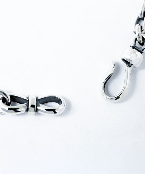 STUDIOUS(ステュディオス)の「【WAKAN SILVER SMITH】BN-063 Mebiusu hook bracelet (S)(ブレスレット・メンズ・シルバー・FREE)」の5枚目の写真