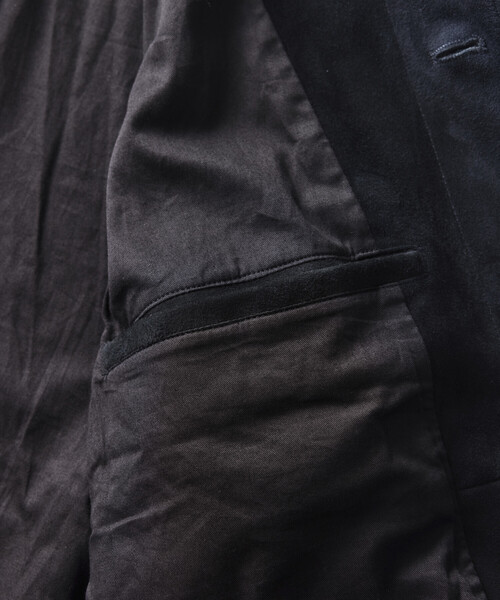 FREAK'S STORE（フリークスストア）の「ゴートレザー スエード　カーコート/ハーフコート（ブルゾン・メンズ・ブラウン/ブラック・SMALL/LARGE/MEDIUM）」の11枚目の写真