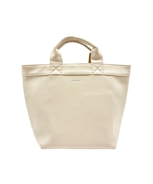 ROOTOTE（ルートート）の「ルートート / トートバッグ 合皮 自立 軽量 A5 水に強い EU.デリ.クロレ-E（トートバッグ・レディース・ブラック/グレー/グレイッシュベージュ/アイボリー/シルバー・FREE）」の4枚目の写真