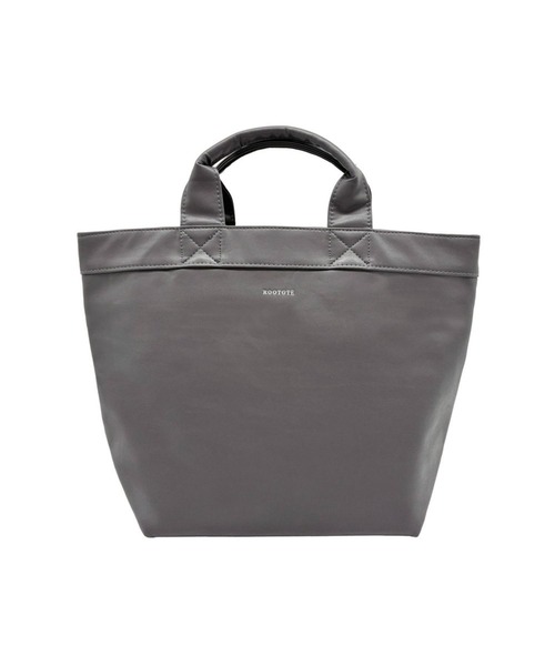 ROOTOTE（ルートート）の「ルートート / トートバッグ 合皮 自立 軽量 A5 水に強い EU.デリ.クロレ-E（トートバッグ・レディース・ブラック/グレー/グレイッシュベージュ/アイボリー/シルバー・FREE）」の3枚目の写真