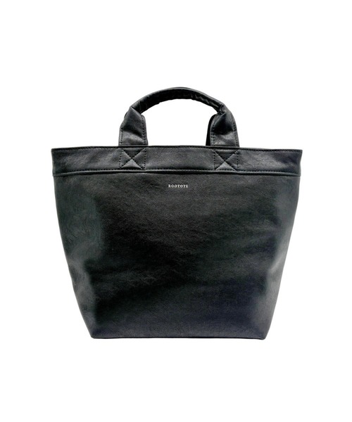 ROOTOTE（ルートート）の「ルートート / トートバッグ 合皮 自立 軽量 A5 水に強い EU.デリ.クロレ-E（トートバッグ・レディース・ブラック/グレー/グレイッシュベージュ/アイボリー/シルバー・FREE）」の2枚目の写真