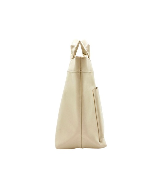 ROOTOTE（ルートート）の「ルートート / トートバッグ 合皮 自立 軽量 A5 水に強い EU.デリ.クロレ-E（トートバッグ・レディース・ブラック/グレー/グレイッシュベージュ/アイボリー/シルバー・FREE）」の22枚目の写真