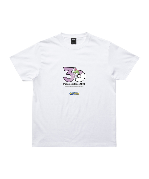 ZOZOSPOT(ゾゾスポット)の「Pokemon 30th Anniversary 1025 T-shirt 「ラルトス」(Tシャツ/カットソー・レディース・ホワイト・SMALL/MEDIUM/LARGE/X-LARGE/XX-LARGE/XXX-LARGE/100cm/110cm/120cm/130cm/140cm/150cm/160cm)」の1枚目の写真