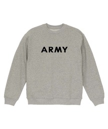 Ol' Basics(オール・ベーシックス) トレーナー スウェット ARMY ロゴ プリント 裏毛 トップス メンズ ユニセックス