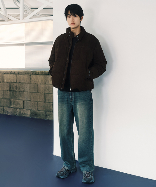 MINDBRIDGE(マインドブリッジ)の「イエロー エクストラワイド ヴィンテージウォッシュ デニムパンツ_MI(デニムパンツ・メンズ・インディゴブルー・36/34/29/30/32)」の7枚目の写真