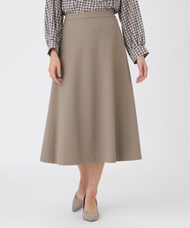 【美シリーズ】【ウォッシャブル】テクニカルツイルジャージスカート