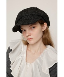 SLY（スライ）の「TWEED NEWSBOY CAP ツイードニュースボーイキャップ（キャスケット）」