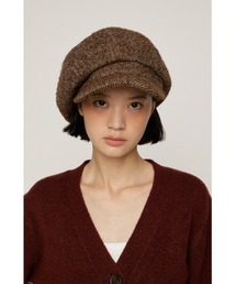 SLY（スライ）の「TWEED NEWSBOY CAP ツイードニュースボーイキャップ（キャスケット）」