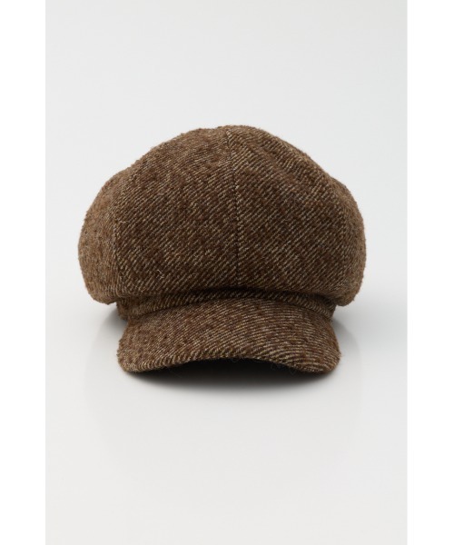 SLY(スライ)の「TWEED NEWSBOY CAP ツイードニュースボーイキャップ(キャスケット・レディース・ブラック系その他2/ブラウン系その他2・FREE)」の3枚目の写真