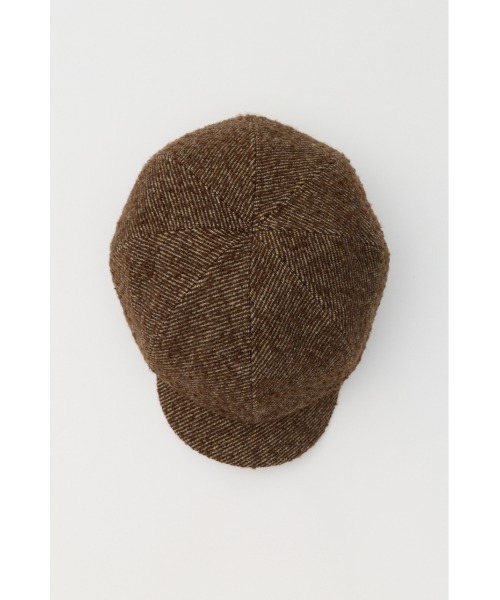 SLY(スライ)の「TWEED NEWSBOY CAP ツイードニュースボーイキャップ(キャスケット・レディース・ブラック系その他2/ブラウン系その他2・FREE)」の6枚目の写真