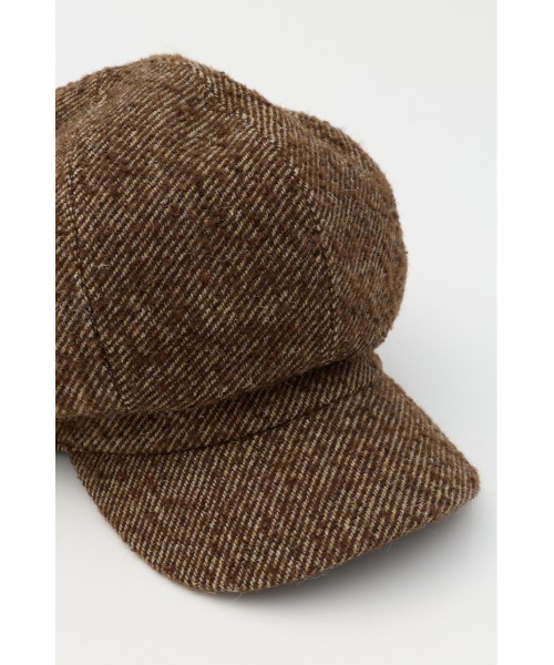 SLY(スライ)の「TWEED NEWSBOY CAP ツイードニュースボーイキャップ(キャスケット・レディース・ブラック系その他2/ブラウン系その他2・FREE)」の7枚目の写真