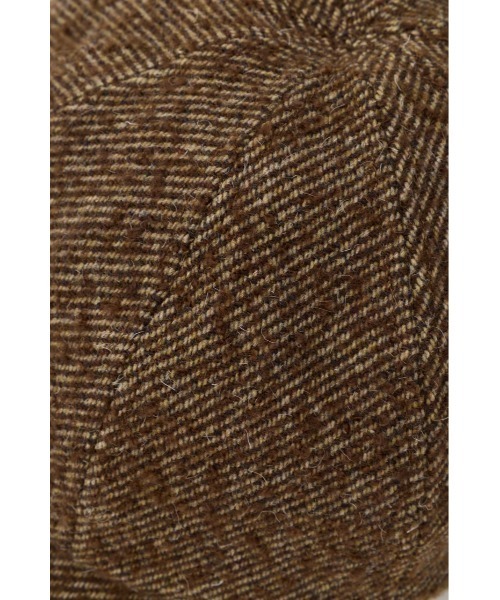 SLY(スライ)の「TWEED NEWSBOY CAP ツイードニュースボーイキャップ(キャスケット・レディース・ブラック系その他2/ブラウン系その他2・FREE)」の8枚目の写真