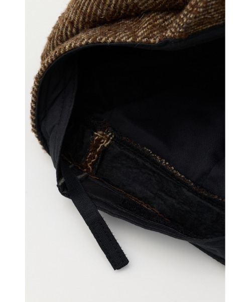 SLY(スライ)の「TWEED NEWSBOY CAP ツイードニュースボーイキャップ(キャスケット・レディース・ブラック系その他2/ブラウン系その他2・FREE)」の9枚目の写真