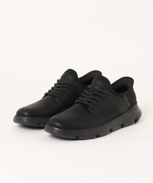SKECHERS(スケッチャーズ)の「【SKECHERS】GARZA - GERVIN(Slip-ins スリップインズ)(スニーカー・メンズ・ブラック×ブラック・26.0cm/27.5cm/27.0cm/26.5cm/25.5cm)」の1枚目の写真