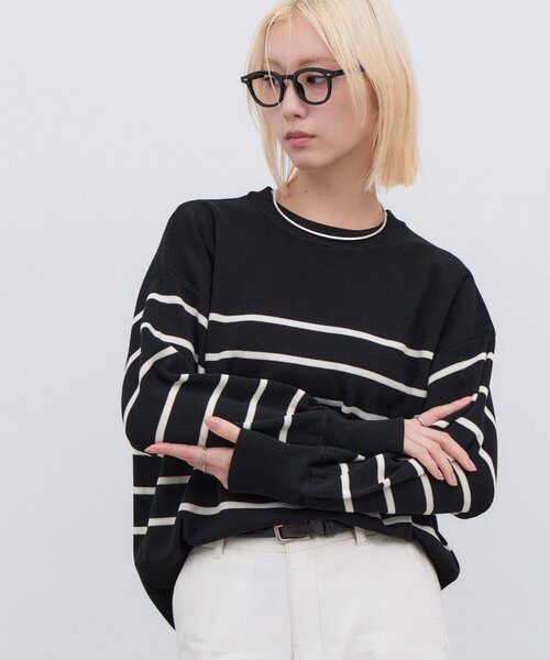 CIAOPANIC TYPY(チャオパニックティピー)の「∴ZOZO限定マルチファンクションニット(ニット/セーター・レディース・オフホワイト/グレー系その他/レッド/ブラウン/ブラック/ブラック系その他・ONE SIZE)」の13枚目の写真