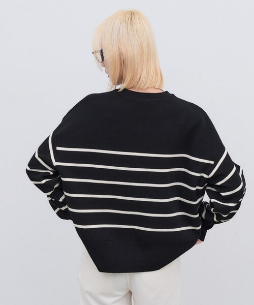 CIAOPANIC TYPY(チャオパニックティピー)の「∴ZOZO限定マルチファンクションニット(ニット/セーター・レディース・オフホワイト/グレー系その他/レッド/ブラウン/ブラック/ブラック系その他・ONE SIZE)」の11枚目の写真