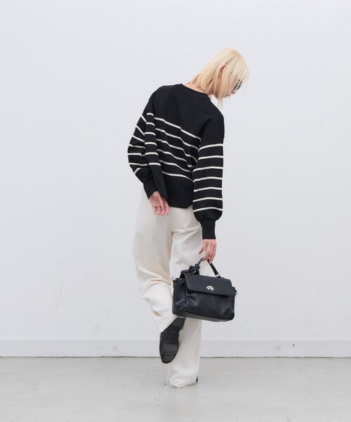 CIAOPANIC TYPY(チャオパニックティピー)の「∴ZOZO限定マルチファンクションニット(ニット/セーター・レディース・オフホワイト/グレー系その他/レッド/ブラウン/ブラック/ブラック系その他・ONE SIZE)」の8枚目の写真