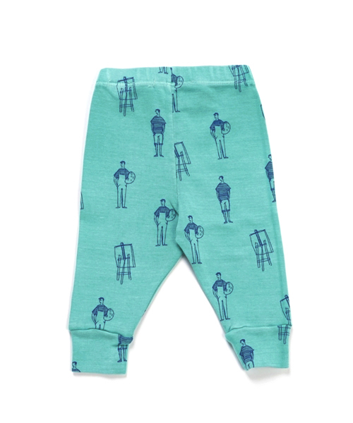 BOBO CHOSES（ボボショーズ）の「【16S/S】BOBO CHOSES[ボボ ショセス] /Leggings/ ベビーレギンス （レギンス/スパッツ・キッズ・ベージュ系その他/ブルー系その他/グリーン・0-6MONTH/6-12MONTH/18-24MONTH/12-18MONTH）」の4枚目の写真