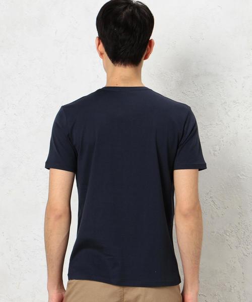 green label relaxing（グリーンレーベルリラクシング）の「KC ◎GIZA V/N S/S Tシャツ◆（Tシャツ/カットソー・メンズ・ホワイト/ブラック/グレー/オリーブ/ネイビー/ロイヤルブルー・SMALL/MEDIUM/LARGE/X-LARGE）」の21枚目の写真