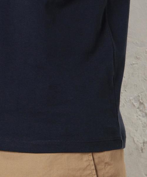 green label relaxing（グリーンレーベルリラクシング）の「KC ◎GIZA V/N S/S Tシャツ◆（Tシャツ/カットソー・メンズ・ホワイト/ブラック/グレー/オリーブ/ネイビー/ロイヤルブルー・SMALL/MEDIUM/LARGE/X-LARGE）」の17枚目の写真