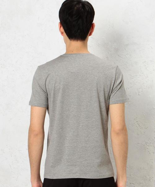 green label relaxing（グリーンレーベルリラクシング）の「KC ◎GIZA V/N S/S Tシャツ◆（Tシャツ/カットソー・メンズ・ホワイト/ブラック/グレー/オリーブ/ネイビー/ロイヤルブルー・SMALL/MEDIUM/LARGE/X-LARGE）」の11枚目の写真