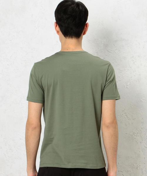 green label relaxing（グリーンレーベルリラクシング）の「KC ◎GIZA V/N S/S Tシャツ◆（Tシャツ/カットソー・メンズ・ホワイト/ブラック/グレー/オリーブ/ネイビー/ロイヤルブルー・SMALL/MEDIUM/LARGE/X-LARGE）」の13枚目の写真