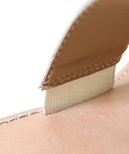 coen（コーエン）の「《LEE5月号掲載》レザー2ストラップサンダル（サンダル・レディース・ブラック/ダークブラウン/ネイビー・SMALL/LARGE/MEDIUM）」の12枚目の写真