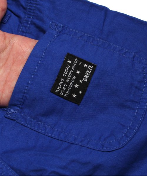 BREEZE（ブリーズ）の「カラーベイカーウエストリブパンツ(5分丈)（その他パンツ・キッズ・ベージュ/ブルー/レッド/ブラック・140/90/95/100/110/80/120/130）」の8枚目の写真