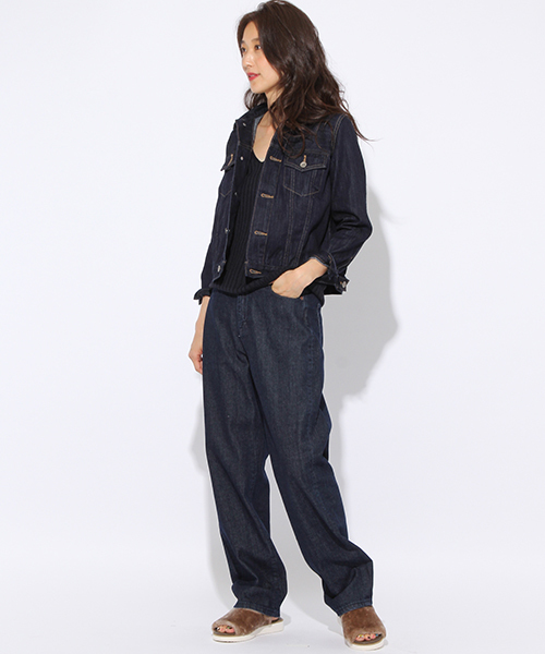 niko and...(ニコアンド)の「ワイドリブベスト【niko and ...】(ベスト・レディース・ネイビー/キャメル/アイボリー・LARGE/MEDIUM)」の13枚目の写真