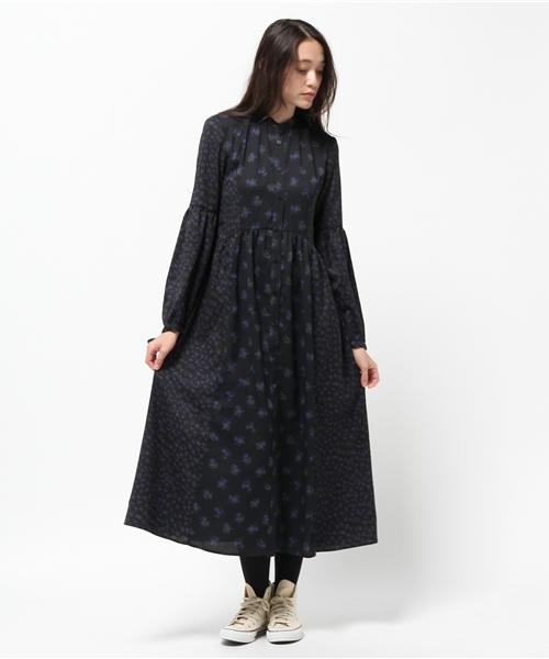 MOUSSY(マウジー)の「2WAY FLOWER DRESS(ワンピース・レディース・ブラック系その他/ダークネイビー・FREE)」の13枚目の写真