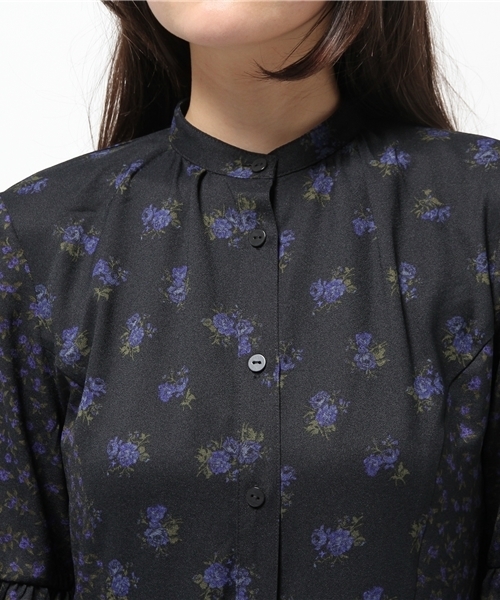 MOUSSY(マウジー)の「2WAY FLOWER DRESS(ワンピース・レディース・ブラック系その他/ダークネイビー・FREE)」の6枚目の写真