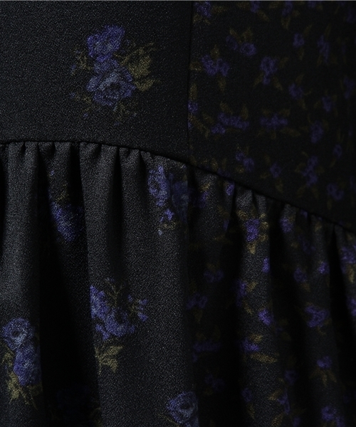 MOUSSY(マウジー)の「2WAY FLOWER DRESS(ワンピース・レディース・ブラック系その他/ダークネイビー・FREE)」の9枚目の写真