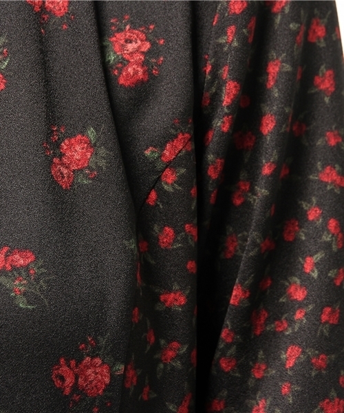 MOUSSY(マウジー)の「2WAY FLOWER DRESS(ワンピース・レディース・ブラック系その他/ダークネイビー・FREE)」の10枚目の写真