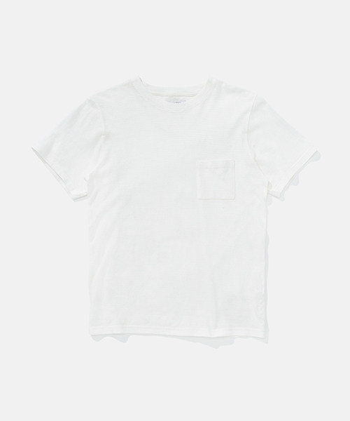 Saturdays NYC（サタデーズ ニューヨークシティ ）の「Randall Horizontal T-Shirt（Tシャツ/カットソー・メンズ・ブラック/ホワイト・X-SMALL/S/M/L/X-LARGE）」の6枚目の写真
