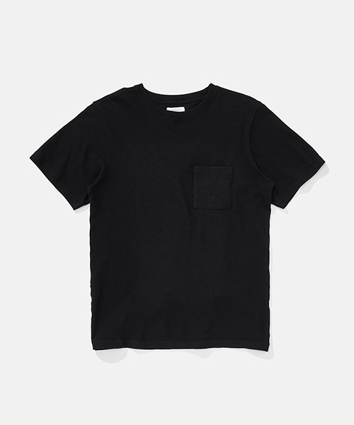 Saturdays NYC（サタデーズ ニューヨークシティ ）の「Randall Horizontal T-Shirt（Tシャツ/カットソー・メンズ・ブラック/ホワイト・X-SMALL/S/M/L/X-LARGE）」の8枚目の写真