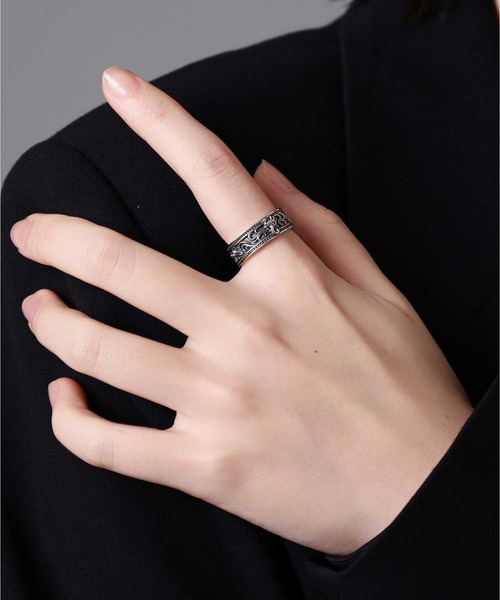 LION HEART（ライオンハート）の「“HOWL”タテガミハウルリング/シルバー925【LION HEART / ライオンハート】（リング・メンズ・シルバー・#23/#11/#17/#13/#21/#15/#7/#9/#19/#25/27号）」の19枚目の写真