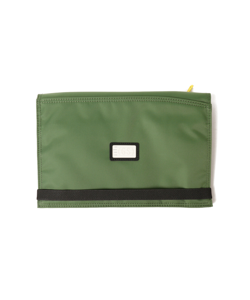 PORTER(ポーター)の「PORTER × B印 YOSHIDA (GS) / 別注 NEW“CMYK(シーエムワイケー)”トラベルウォレット(L)(財布)」|オリーブ