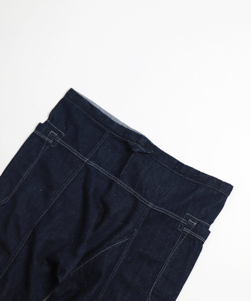 Brocante（ブロカント）の「[Brocante / ブロカント]　トラヴァーユカーゴパンツ（デニムパンツ・レディース・ワンウォッシュ・2）」の4枚目の写真