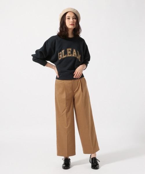 GLOBAL WORK（グローバルワーク）の「ロゴプリントスウェットプルオーバー長袖/766274（スウェット・レディース・グレー/ネイビー/パープル/ホワイト・LARGE/MEDIUM）」の10枚目の写真