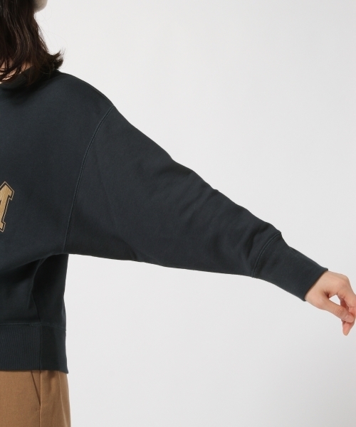 GLOBAL WORK（グローバルワーク）の「ロゴプリントスウェットプルオーバー長袖/766274（スウェット・レディース・グレー/ネイビー/パープル/ホワイト・LARGE/MEDIUM）」の16枚目の写真