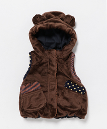 Green Parks | ・耳付きボアベスト(ベスト)