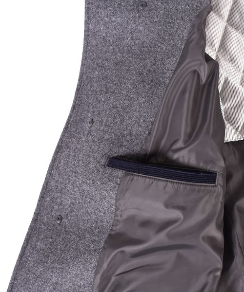 専用！！シップス　ハミルトン　ラムズウール　ピーコート　メルトン　グレー　M SHIPS（シップス）の「SC: HAMILTON LAMBSWOOL メルトン