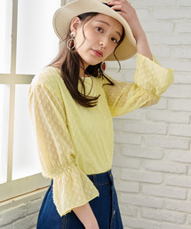 ROPE' PICNIC | 【WEB限定】カットドビーキャンディスリーブブラウス(シャツ/ブラウス)