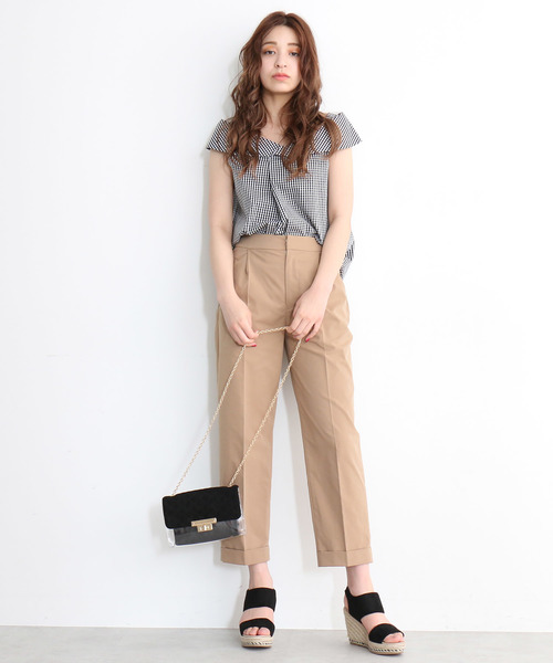 FREE'S MART（フリーズマート）の「クリアミニショルダーバッグ（ショルダーバッグ・レディース・ブラック/ブルー・ﾌﾘ-）」の7枚目の写真