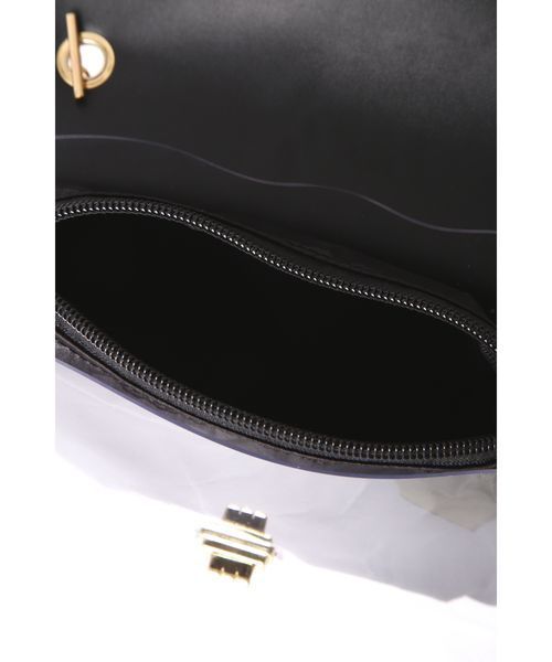 FREE'S MART（フリーズマート）の「クリアミニショルダーバッグ（ショルダーバッグ・レディース・ブラック/ブルー・ﾌﾘ-）」の16枚目の写真