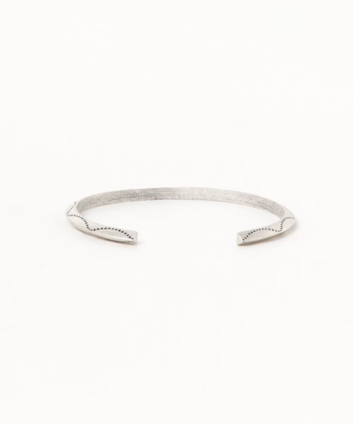 WEGO(ウィゴー)の「WEGO/パターンスリムバングル(バングル/リストバンド・メンズ・シルバー・FREE)」の2枚目の写真