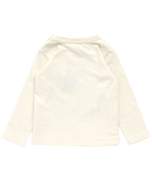 F.O.KIDS（エフオーキッズ）の「リンクコーデ 長袖Tシャツ（Tシャツ/カットソー・キッズ・グレー/オフホワイト/インディゴブルー・90/100/110/120/80/130/95/140）」の6枚目の写真